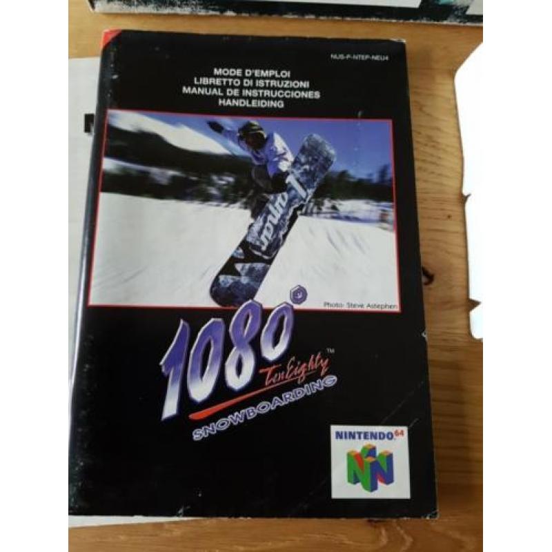 Nintendo N64 1080 Snowboarding compleet in doos